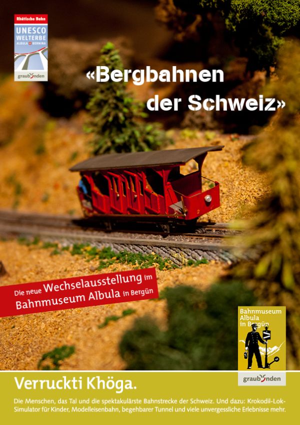 Wechselausstellung «Bergbahnen der Schweiz»