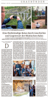 2017.06.06 Bündner Tagblatt Zeitreise ins UNESCO Welterbe.png